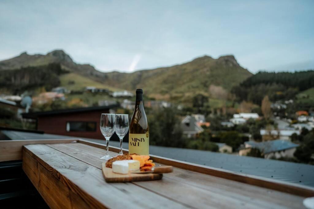 Cass Bay Retreat With Outdoor Bath Christchurch Apartment Lyttelton Exterior photo